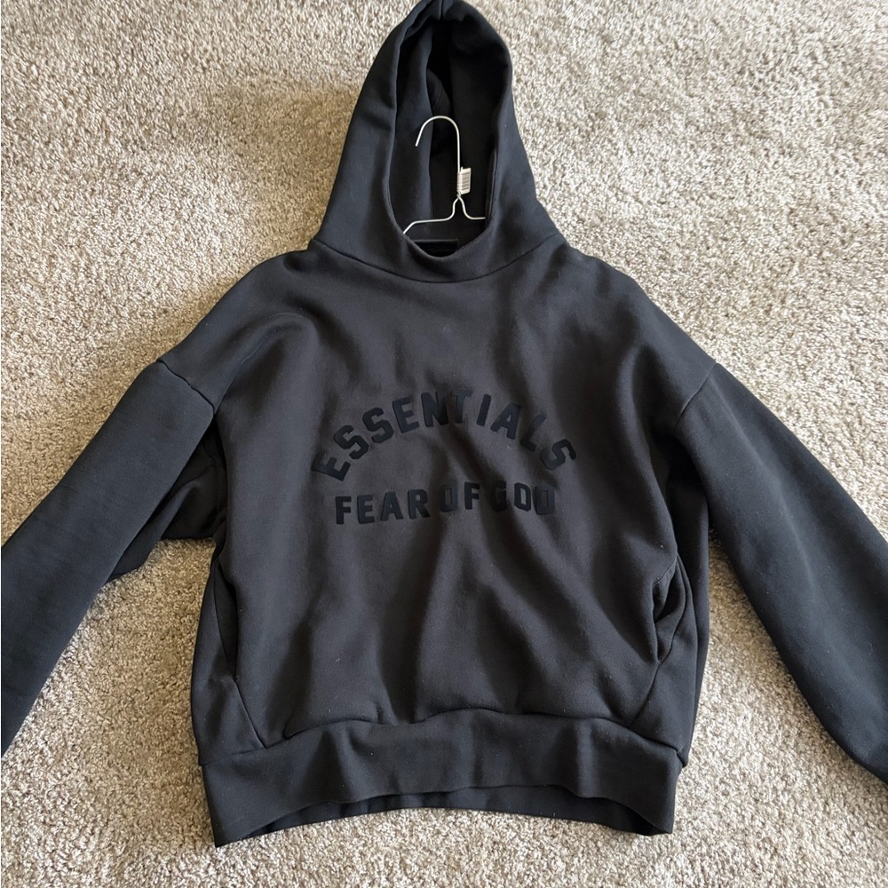 Fear of God Essentials Charcoal Hoodie
